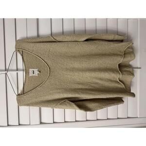 Aerie Oatmilk Scoop Neck Sweater Size Medium